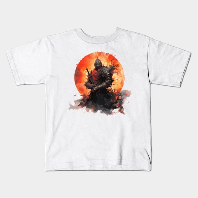 dark soul Kids T-Shirt by lets find pirate